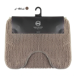 پادری دبلیو اس مدل 2 تکه فرنگی دار سایز 50×80 سانتی متر مجموعه 2 عددی