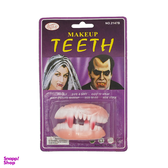 ابزار شوخی مدل دندان مصنوعی خون آشام