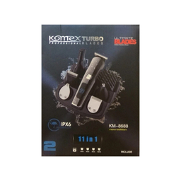 ماشين اصلاح سر و صورت 11×1 کومکس مدل TURBO Km-8688