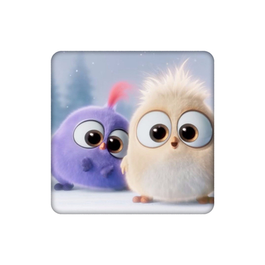 زیر لیوانی طرح جوجه فانتزی کد 4970473