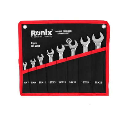 آچار دو سر تخت رونیکس مدل 2204 مجموعه 8 عددی