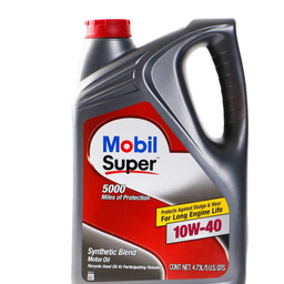روغن موتور موبیل مدل 10W-40 حجم 5 لیتر