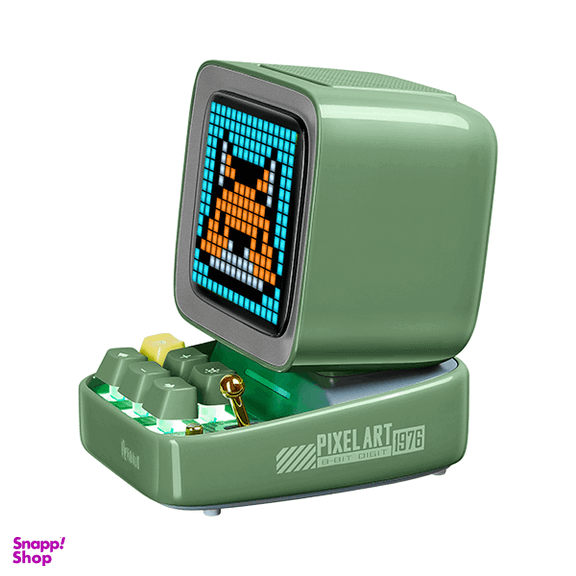 اسپیکر بلوتوثی هوشمند پیکسلی دیووم مدل Ditoo-Mic Blue به همراه میکروفون