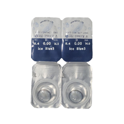 لنز چشم سالیانه نیوویژن رنگ ice blue 3