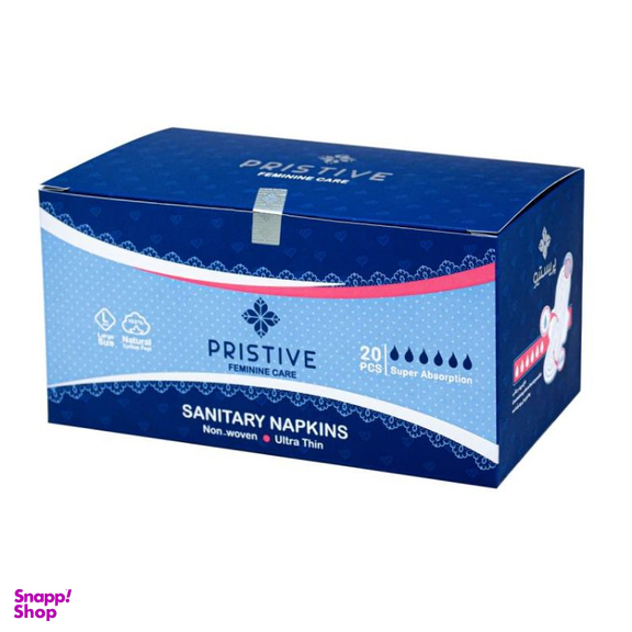 نوار بهداشتی پریستیو مدل اسطوخودوس بسته 20 عددی