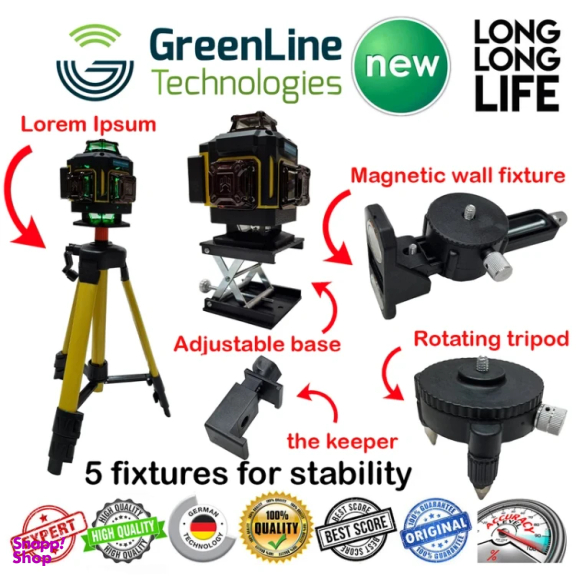 تراز لیزری صنعتی طرح ماکیتا مدل 4D_16