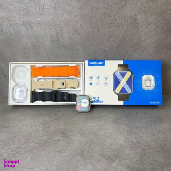 ساعت هوشمند ویسمی مدل WS-X17 به همراه ایرفون شیشه ای