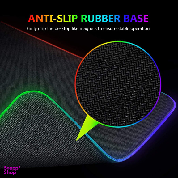 ماوس پد مخصوص بازی مدل RGB 80x30