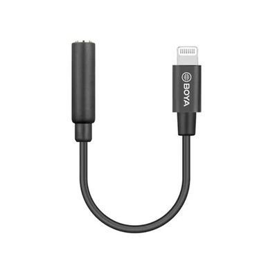 کابل تبدیل Jack 3.5mm Female به Lightning بویا مدل BY-K8