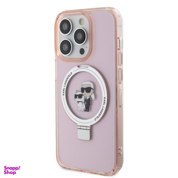 کاور گوشی موبایل کارل لاگرفلد مدل Stand Magsafe مناسب برای اپل iPhone 15 Pro