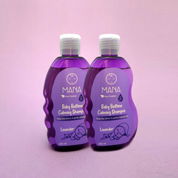 شامپو بچه مانا مدل عصاره اسطوخودوس حجم 200 میلی لیتر مجموعه 2 عددی