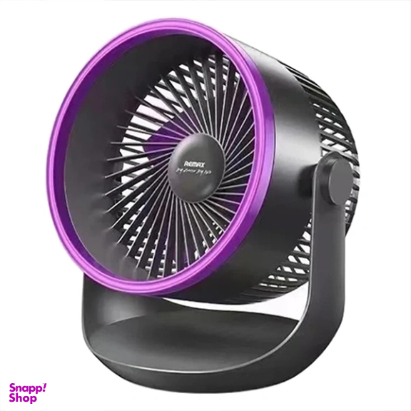 پنکه رومیزی شارژی گردشی ریمکس کد F27