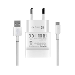 شارژر دیواری هوآوی (Huawei) مدل Hw-059200Ehq به همراه کابل تبدیل Micro USB