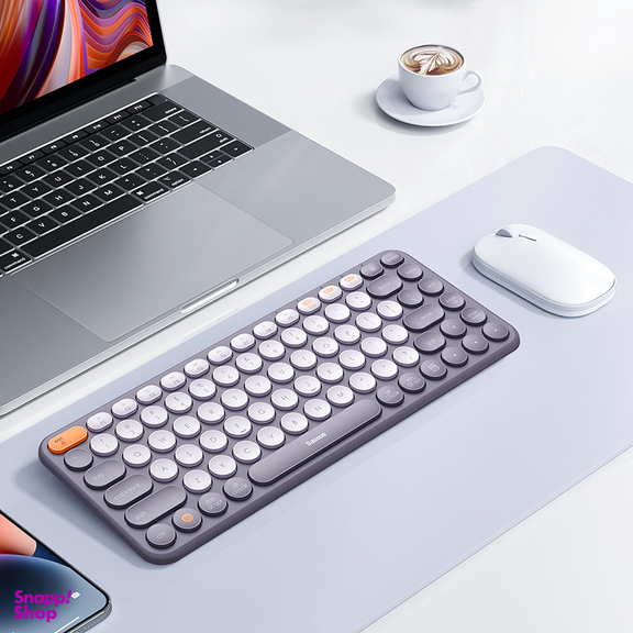 کیبورد بی سیم باسئوس مدل K01A B00955503 Wireless Tri-Mode