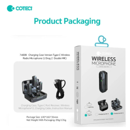 میکروفون یقه ای کوتتسی مدل 74008 Type-C