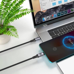 کابل تبدیل Type-C به Type-C لولو مدل LVLOCCBK طول 1 متر
