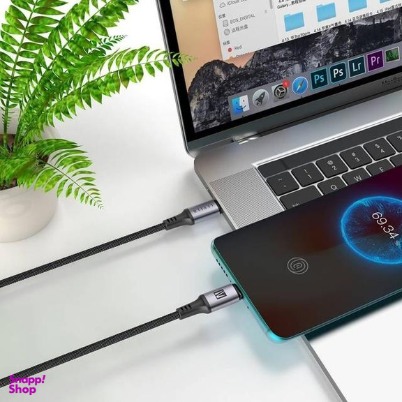 کابل تبدیل Type-C به Type-C لولو مدل LVLOCCBK طول 1 متر