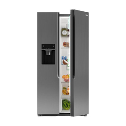یخچال و فریزر ساید بای ساید 28 فوت جی پلاس مدل GSS-P7635W