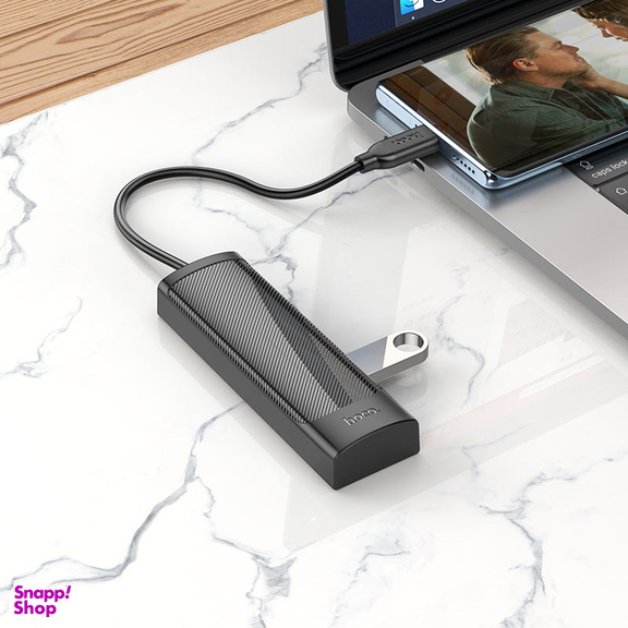 هاب USB چهار پورت Type-C هوکو مدل HB41 طول 20 سانتی متر