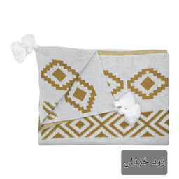 شال مبل طرح ژاکارد سایز 150×200 سانتی‌ متر