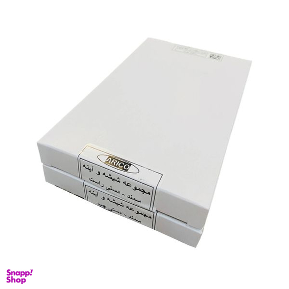 شیشه آینه راست و چپ آریکو مدل تنظیم دستی کد 1362RL مناسب برای سمند بسته 2 عددی