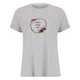 ست تیشرت و شلوارک زنانه کد 1017 رنگ طوسی