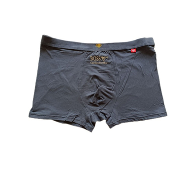 شورت مردانه طرح Boss کد 902 رنگ طوسی تیره