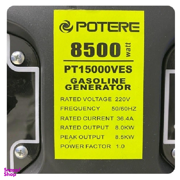 موتور برق بنزینی پوتر مدل PT15000VES