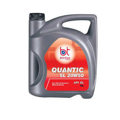 روغن موتور خودرو بهتام روانکار مدل 20W50 Quantic حجم 4 لیتر