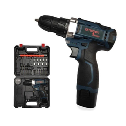 مجموعه 28 عددی دریل پیچ گوشتی شارژی چکشی آمازون مدل DV18V