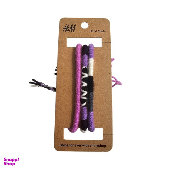 دستبند بچگانه طرح H&M کد 41 بسته 3 عددی