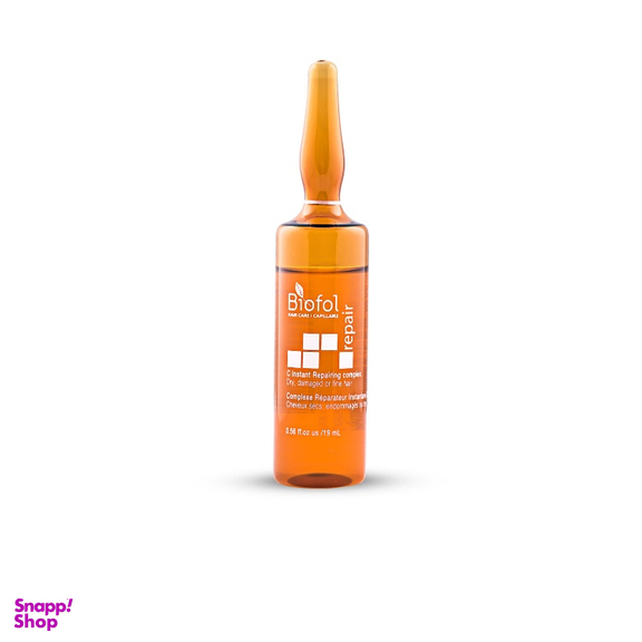 سرم مو بایوفول مدل سی کمپلکس حجم 19 میلی لیتر بسته 4 عددی