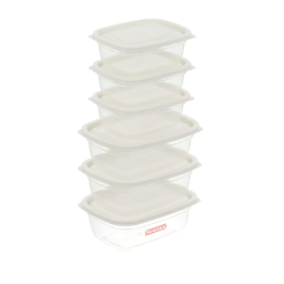 ظرف نگهدارنده نورینو مدل سامان مجموعه 6 عددی