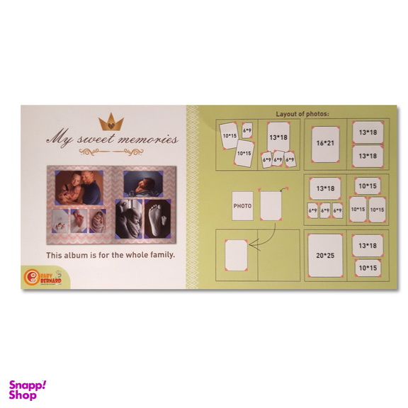 آلبوم عکس کودک بیبی برنارد مدل S W E E T - 0 3