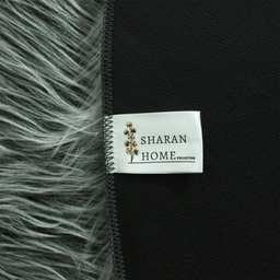 فرش ماشینی شاران هوم طرح خز پرز بلند مدل اسفنج دار