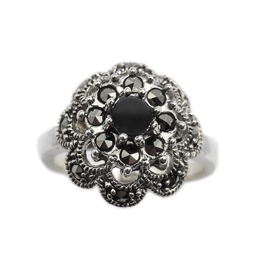 انگشتر نقره زنانه کد 12373