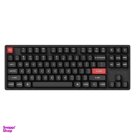 کیبورد بی سیم مخصوص بازی کیکرون مدل K8 Pro Aluminum RGB Red Switch