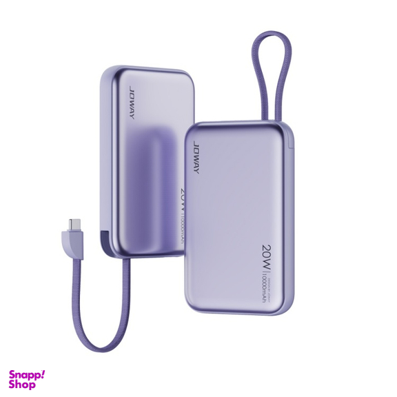 پاوربانک جووی کد JP-298C ظرفیت 10000 میلی‌ آمپر ساعت