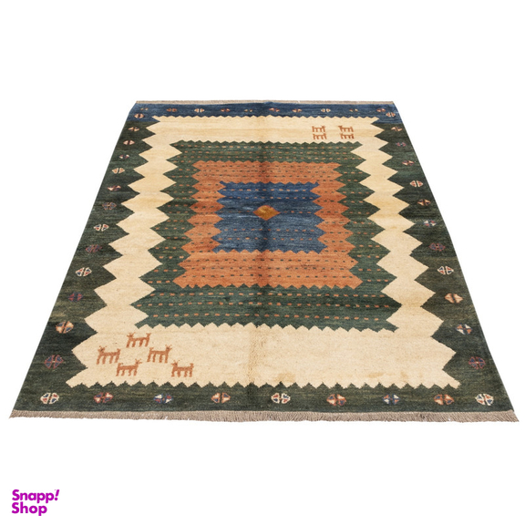 گبه دستباف سی پرشیا کد 171941 سایز 2.34x1.71 متر