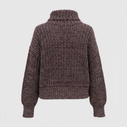 کراپ بافت زنانه کد 144 رنگ بادمجانی