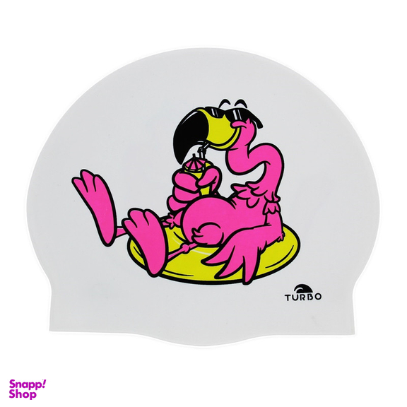 کلاه شنا توربو مدل Flamingo