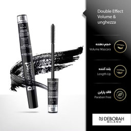 ریمل دبورا (Deborah) مدل Double Effect Volume & Lunghezza