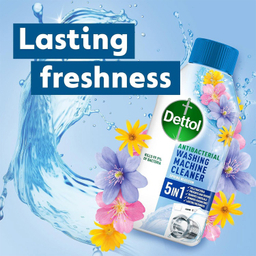 جرم گیر ماشین لباسشویی آنتی باکتریال دتول مدل Spring Blossom حجم 250 میلی لیتر