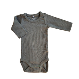 بادی نوزادی نیم ایت کد 10254 رنگ سبز تیره