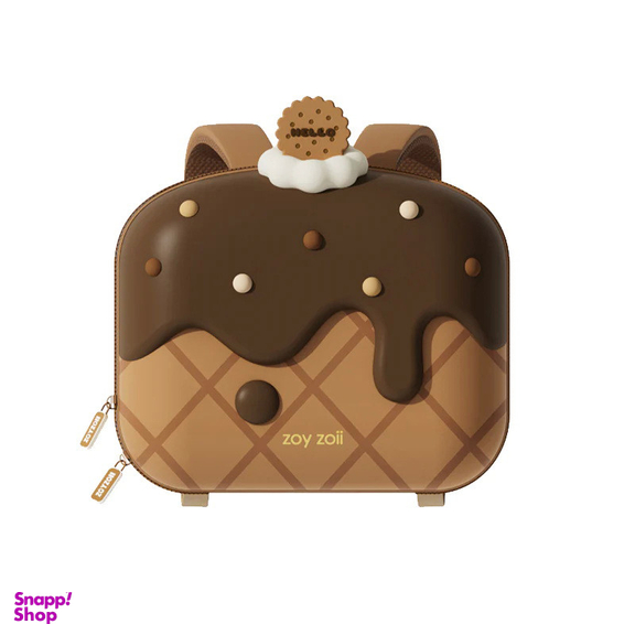 کوله پشتی بچگانه زوی زویی مدل Chocolate Ice Cream کد B18-D