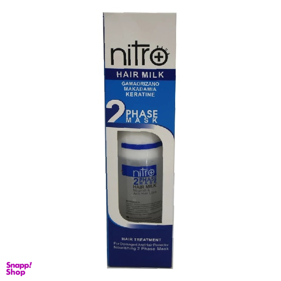 اسپری مو دو فاز نیترو پلاس مدل Milk حجم 300 میلی لیتر