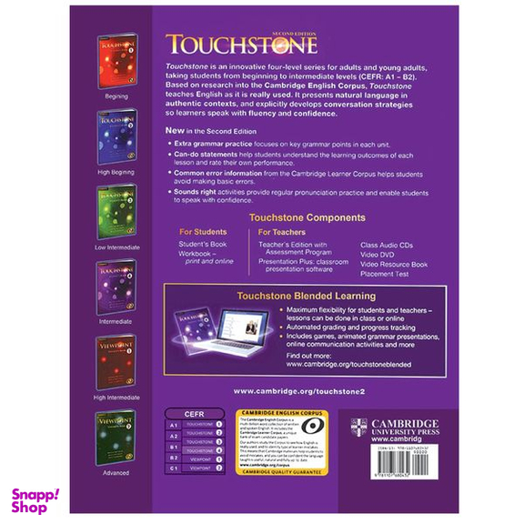 کتاب Touchstone 4 اثر جمعی از نویسندگان انتشارات هدف نوین
