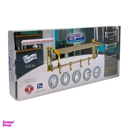 رخت آویز حوله حمام موج مدل نسترن پلاس