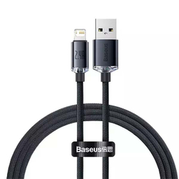 کابل USB به لایتنینگ باسئوس مدل Crystal Shine Series طول 1.2 متر