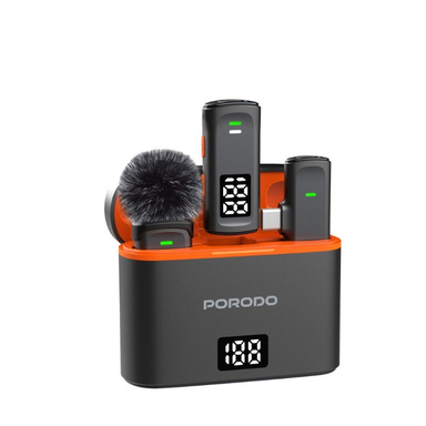 میکروفون بی سیم یقه ای پرودو مدل Lavalier Microphone PD-WCDMIC